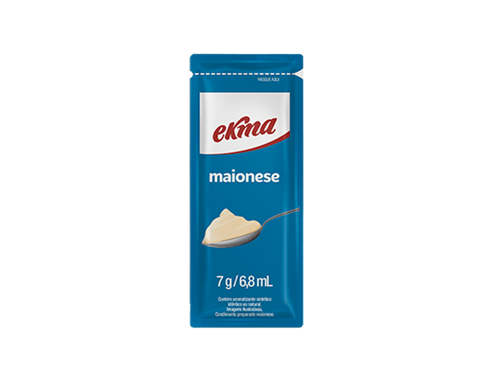 MAIONESE SACHÊ EKMA 7 G (CX 140 UN)
